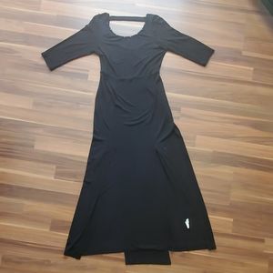 MISOPE Black Cutout Maxi Dress w/ Slits